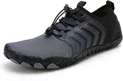 [Kervaky] Men's Water Shoes Quick Drying Shoes Sports Shoes Slip-on Shoes Walking Hiking Boating Fishing Swimming Outdoor Shoes