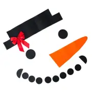 1 Only Christmas Garage Door Covers DIY Snowman Old Man Elk Bow Hat Outdoor D�cor