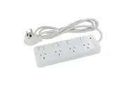 Hpm 10 Amp 4 Outlet Surge Protected Powerboard