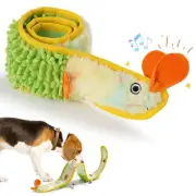 No Stuffing EEL Crinkle Dog Squeaky Toys - Durable Dog Toys for Tug of War, S...