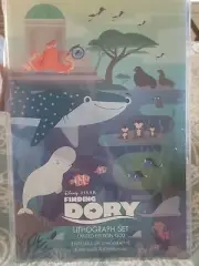 Disney Pixar Finding Dory Lithograph Set Limited Edition 1500 NWT