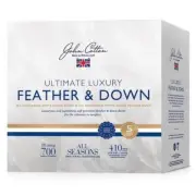 John Cotton Luxury 90/10 Hungarian Goose Down All Seasons Quilt