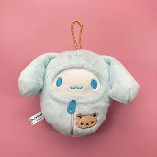 日本正版三麗鷗 酷洛米 大耳狗 彼安諾 絨毛娃娃吊飾 睡袋系列