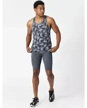 2XU Light Speed Singlet Men's Running Tank Top Size Large Slim Fit New