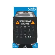 Driving Warning Signs Mechanic - Novelty Funny Cooler Holders Stubby Holder