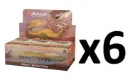 MTG Magic Dominaria Remastered DRAFT Booster Box CASE (6 Boxes) SEALED IN STOCK!