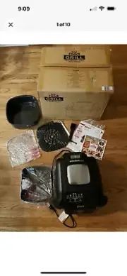 Ninja Foodi 5-In-1 Indoor Grill With Air Fryer& Pot In Black, Model IG350Q15 NEW