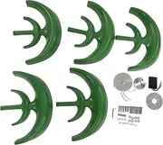 Jaxenor 400W Gourd-Shaped Wind Turbine Generator Kit with 5 Vertical Blades, Controller, and 12V/24V Compatibility