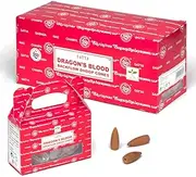 6pc Display - Satya Backflow Cones- 24pc Box/Dragon's Blood