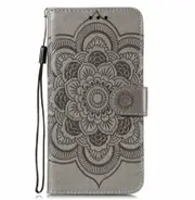 For Iphone 7 Plus and 8 Plus Pressed Printing Pattern Horizontal Flip Pu Leather Case With Holder and Card Slots and Wallet and and Lanyard