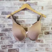 Chantelle Bra 34DDDD (34G) Soft Foam Cups Ultra Comfort Taupe Underwire