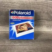 Vintage Polaroid 600 Platinum Instant Film Pack 10 pack - Unused Sealed 11/00