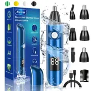 Nose Trimmer - Professional Painless Eyebrow & Facial Hair Trimmer for Men & ...