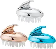PLAFOPE 3 Pcs Itch Hair Combs Delicate Scalp Massage Brushes for Portable Travel Hairbrush for Men Women