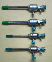 4pc Laparoscopic Trocar Cannula 5mm/10mmx100mm Endoscopy Surgical Instruments