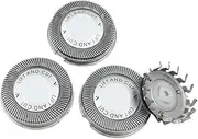 3x Shaver Heads Foil Blade ，Compatible For Philips， HQ6640 HQ6645 HQ6675 HQ6676 HQ6695 HQ6696 HQ6425 HQ6825 HQ6466 HQ686 HQ665 HQ6890 HQ6888(3pcs)