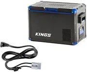 Adventure Kings 45L Camping Fridge + 1.8m 12v Fridge Cable Anderson-Style Plug