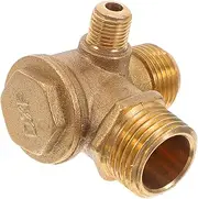 Alipis Air Compressor Check Valve Copper Non-return Valve For Airflow Anti-backflow Air Compressor Fittings Air Tools Air Compressor Accessories