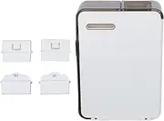 Narrow Bathroom Storage Cabine,Large Storage Capacity Slim Bathroom Storage Cabinet,Strong Load Bearing Capacity Side Storage Cabinet, for Home Bathroom Living Room (4 Layers)