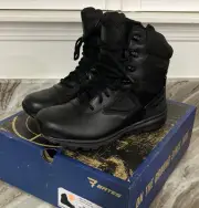 Bates RAIDE WP Leather Military Combat Security Zip Boot E05148 Sz 7 Weather