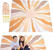 Beach Mat - Sunlight Outdoor Picnic Blanket Extra Large Sand Proof | Sunlight Quick Drying Camping Accessories Waterproof Sand Towels for Travel Garden Lawn