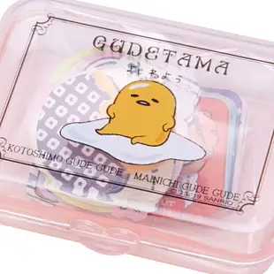 【震撼精品百貨】蛋黃哥Gudetama Sanrio 蛋黃哥貼紙組附盒#03766 震撼日式精品百貨