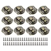 12 Pcs Hasp Clasp Latch Lock, 29 x 27mm Decorative Retro Toggle Latch, Bronze
