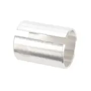 Genetic Stem Shim For Fitting 1-1/8" Threadless Stem to 1" Steerer Tube Silver