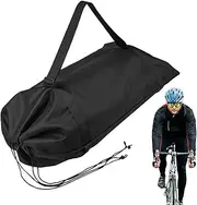 Tent Bag, Foldable Travel Luggage Carrier, Sturdy Tent Storage Bag, Adjustable Shoulder Strap, Lightweight and Portable, 35.43x19.29 inches, Ideal for Camping, Hiking, and Fishing, Black, Refer to