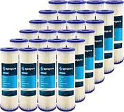 SpiroPure SP-R50 10x2.5 50 Micron Pleated Polyester Sediment Water Filter Cartridge SPC-25-1050 R50 155038-43 (Case of 24)