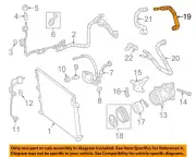CHRYSLER OEM 14-18 Cherokee Condenser, Compressor Lines-Heater Hose 52014624AA