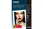 Epson Archival Matte Paper, DIN A3+, 189g/m2, 50 Sheets [C13S041340]