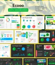 Eco Data Dashboards PowerPoint Presentation Template