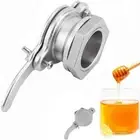 Stainless Steel Honey Tap,Bee-Keeping Stainless Steel Honey Door Extractor, Hone