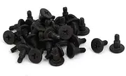 uxcell Laptop Computer Shockproof Phillips Flat Head Bolts Hard Drive Screws Black 40pcs