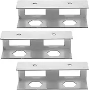 OSOLADY 3Pcs Under Desk Laptop Mounts Metal Laptop Shelf Holder Bracket for Space Saving Desk Organization Sturdy Design for Home Office Use Compatible with Various Laptops