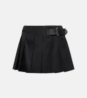 [Prada] Prada Pleated miniskirt AU 16 black