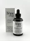 Philosophy When Hope Is Not Enough Facial Firming Serum – 4oz / 120ml – New