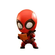 Hot Toys Deadpool & Wolverine Deadpool With Book Cosbaby Figure