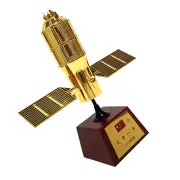 Quality 19cm Diecast 1/80 China Tianzhou-1 Cargo Spaceship Spacecraft Model