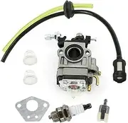[WQWQW] Carburetor Kit For 62cc 65cc For MTM Baumr-AG Whipper Snipper Hedge Trimmer Garden Tools Accessories