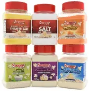 Guilt-Free Popcorn Flavor Elevation: Variety Pack with Parmesan, Cheddar & More