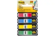 Post-it: Flags - Primary (Pack of 4/12x43mm)