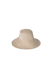 Miu Miu Logo-Embroidered Bucket Hat S Beige/Amaranth