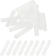 uxcell 7.1x51mm (IDxL) Rubber End Caps, 16 PCS Rubber Caps High Temp Tips Screw Silicone Flexible Thread Protector for Pipes Screw Blots Tube Fishing Jigs