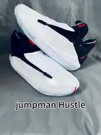 在飛比找Yahoo!奇摩拍賣優惠-Air Jordan Jumpman Hustle PF 黑