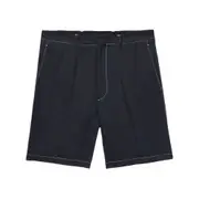 [Prada] Prada Logo-patch Bermuda Shorts 48 IT BLACK
