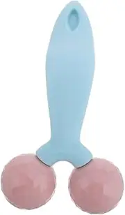MOTHNUR Shaped Manual Face Roller Massager for Facial Skin Care Lightweight and Portable Facial Relaxation Tool for Home and Travel Use for Soothing Experience