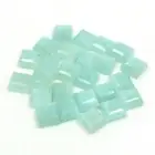Calibrated Amazonite Square Step Cut 12x12mm To 20x20mm Natural Loose Gemstone