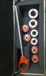 RIDGID 12R Manual Pipe Ratchet Threader Set